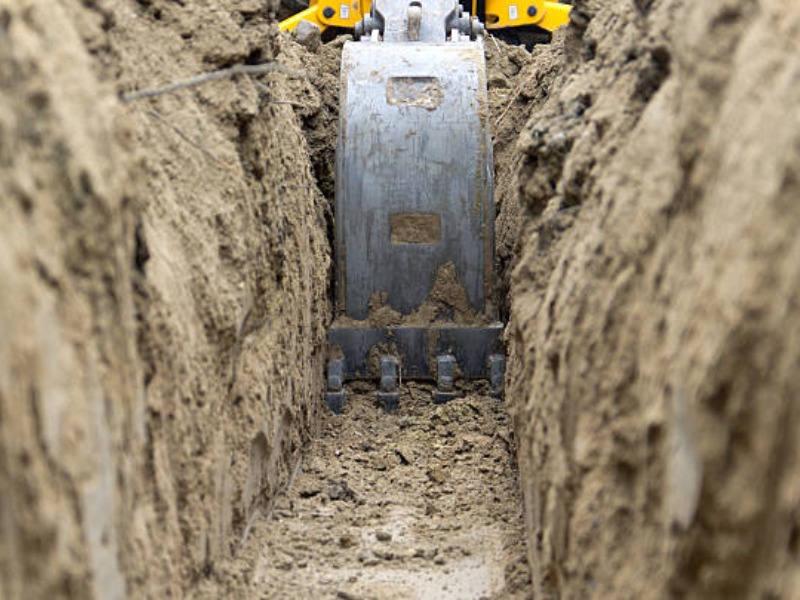 A ditch